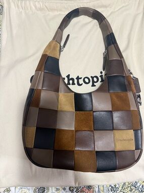 Coachtopia Alter/Ego Crescent Shoulder Bag Suede